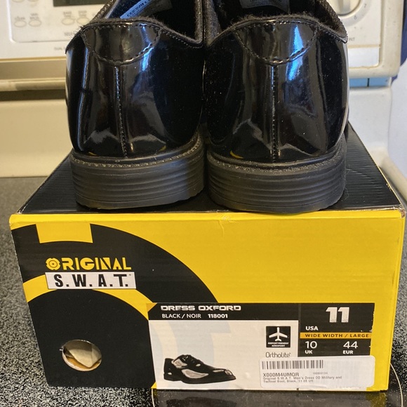 Black Patent Dress Oxford NIB main image 4